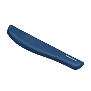 image of Fellowes Plushtouch Blue Keyboard Wrist Support 9287402