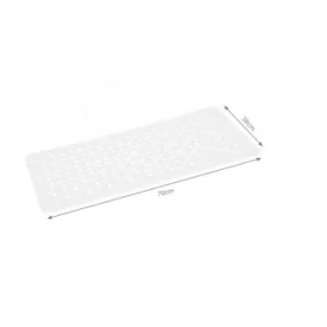 image of Blue Canyon Paloma Bath Mat 38x70 Clear