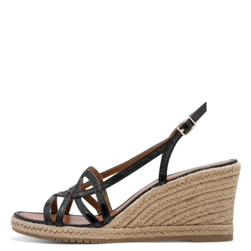Image of tamaris Womens wedge sandals Tamaris 1-28364-46 Noir Female 36