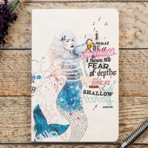 Image of I Must Be A Mermaid Compendium B6 Journal 128 Pages