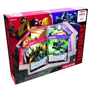 Image of Transformers Trading Card Game Blaster vs. Soundwave Deck