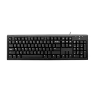Image of V7 USB/PS2 Wired Keyboard US