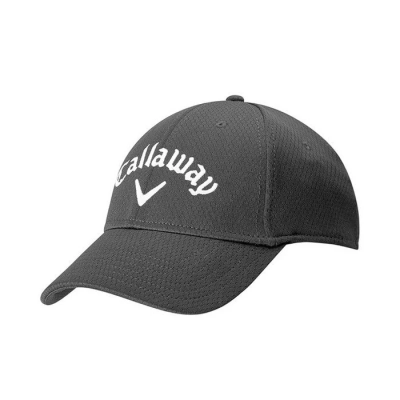 Image of Callaway Callaway Men Logo Baseball Cap in Black One Size Male 5063300166451