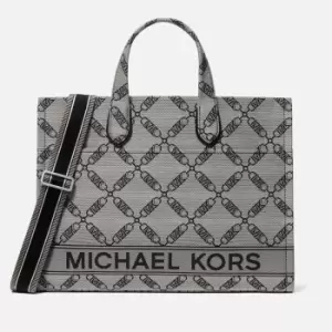 image of Michael Kors Gigi Large Jacquard Tote Bag