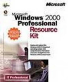 Image of Microsoft Windows 2000 Professional Resource Kit by Microsoft Corporation Book