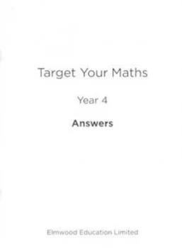 Image of Target Your Maths. Year 4 Answers by Stephen Pearce Paperback