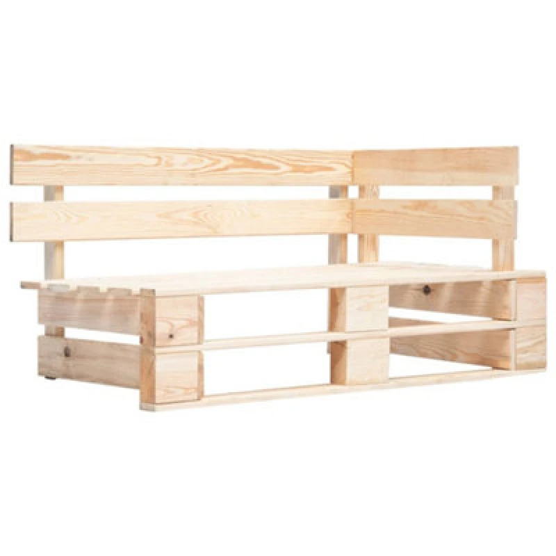 Image of VIDAXL Vidaxl - Garden Pallet Corner Bench Wood 8719883692937