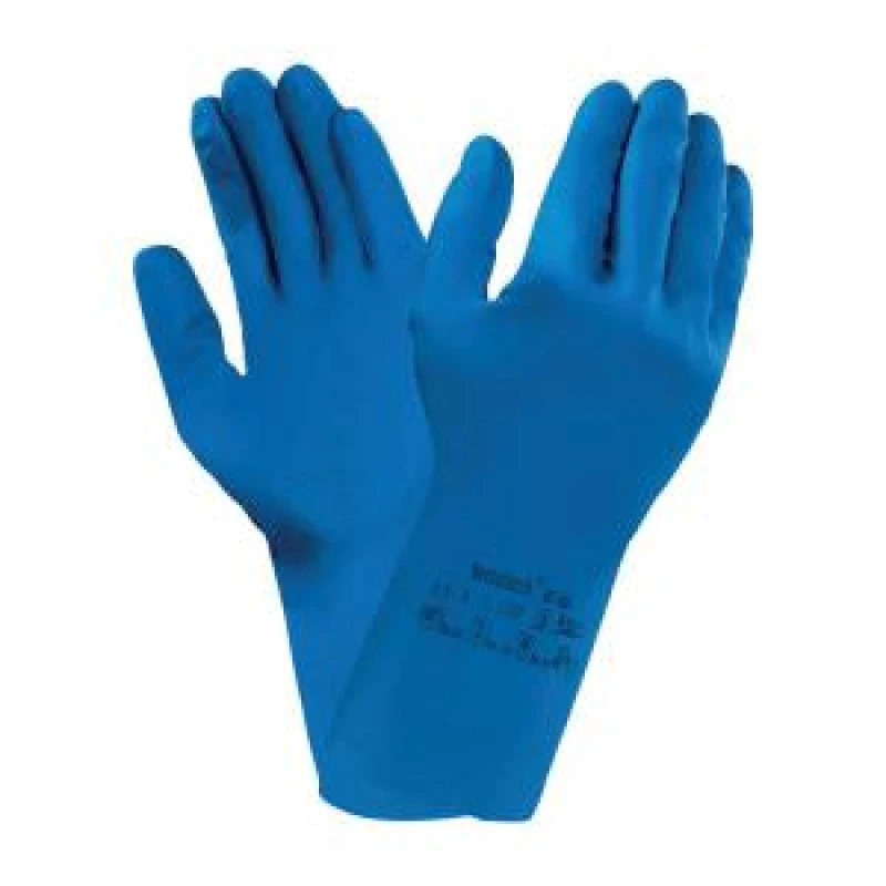 Image of Alphatec Ansell Versatouch 87-195 Latex Gloves 1 Pair Blue S AN87-195S
