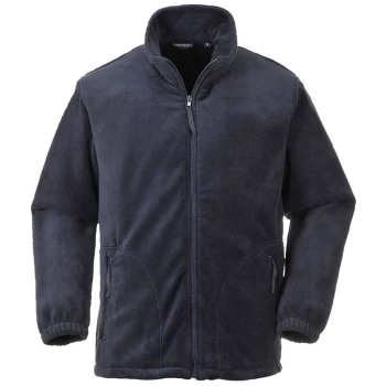 Image of F205NARM - sz M Aran Fleece Jacket - Navy - Portwest