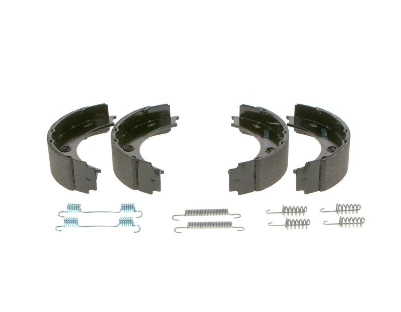 Image of Handbrake shoes Bosch 0 986 487 611