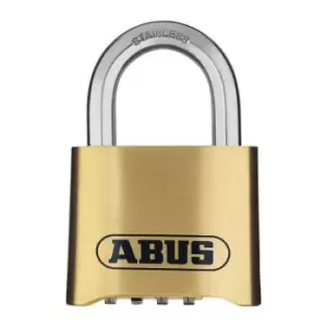 Zahlenvorhangschloss 180IB/50 B/SB Schlosskorper-B.52mm MS ABUS