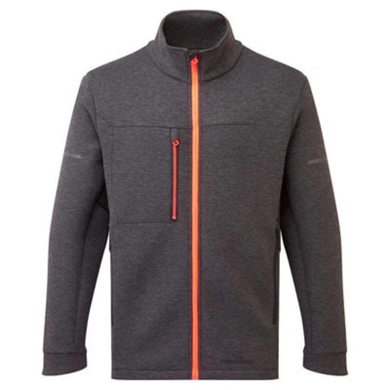 Image of Portwest EV4 Technical Fleece Jacket EV473MGRXXL Colour: Metal Grey