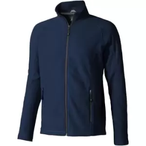 Elevate Mens Rixford Full Zip Polyfleece (XL) (Navy)