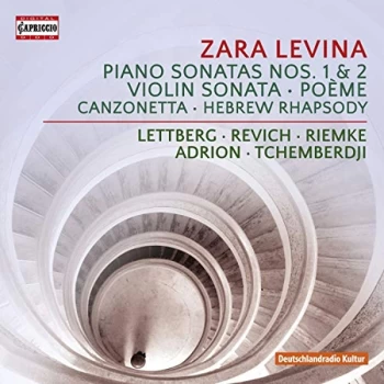 image of Yury Revich - Zara Levina: Piano Sonatas Nos. 1 & 2/Violin Sonata/Po&egrave;me/... CD