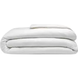 image of Belledorm Brushed Cotton Duvet Cover (Double) (White) - White