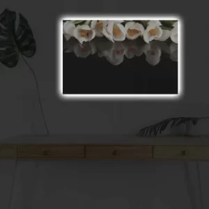Image of 4570DHDACT-079 Multicolor Decorative LED Lighted Canvas Painting