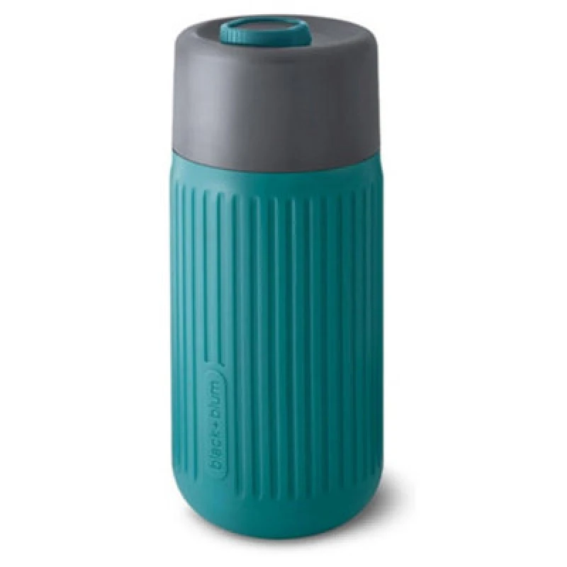 Image of Black + Blum Glass Travel Cup Blue Blue unisex