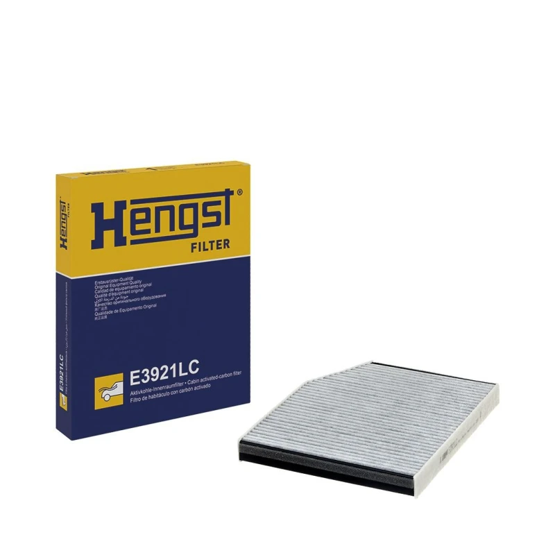 Image of HENGST FILTER E3921LC Pollen filter Activated Carbon Filter Filter,interior air (424)