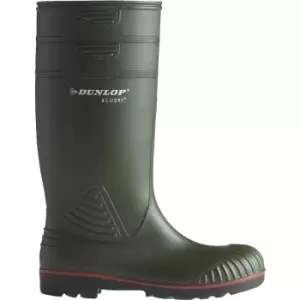 Image of Dunlop A442631 Actifort Heavy Duty Safety Wellington / Mens Boots / Safety Wellingtons (42 EUR) (Green) - Green