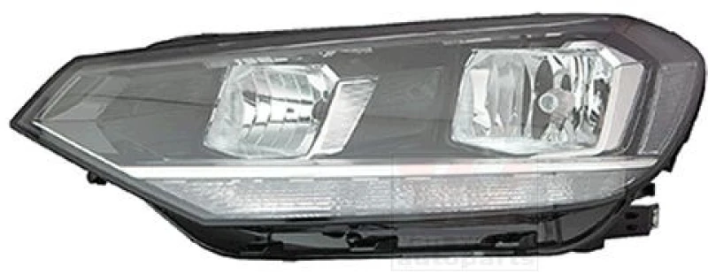 Image of VAN WEZEL Headlight VAN WEZEL 5819961