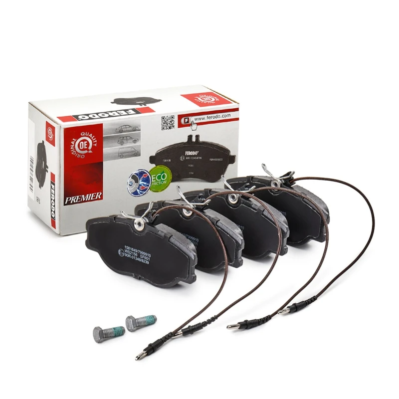 Image of FERODO Brake pad set FERODO FVR1000