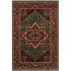 Mastercraft Kashqai 4354/401 Rug - 240x340cm, Wool - Green