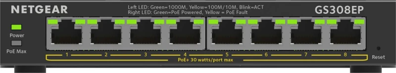 Image of Netgear 8P GE Plus Swich W/POE+