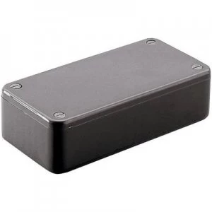 image of Hammond Electronics 1591ABK 1591ABK EU casing 100 x 50 x 21 Acrylonitrile butadiene styrene Black