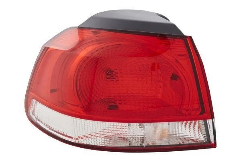 Image of HELLA 2SD 009 922-091 Rear light Outer section, with bulb holder, Left, WY21W, with bulbs Combination Rearlight (391)