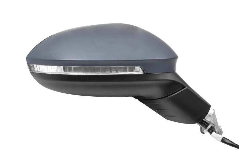 Image of PRASCO VG4107313P Wing mirror Premium Right, Electric, with Peripheral Lighting, primed Outside Mirror (50)