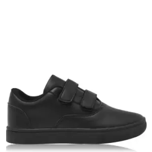 Image of Fabric Turin Child Boys Trainers - Black