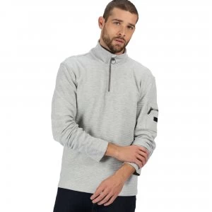 Image of Regatta Tavior Grey Half Zip Jumper