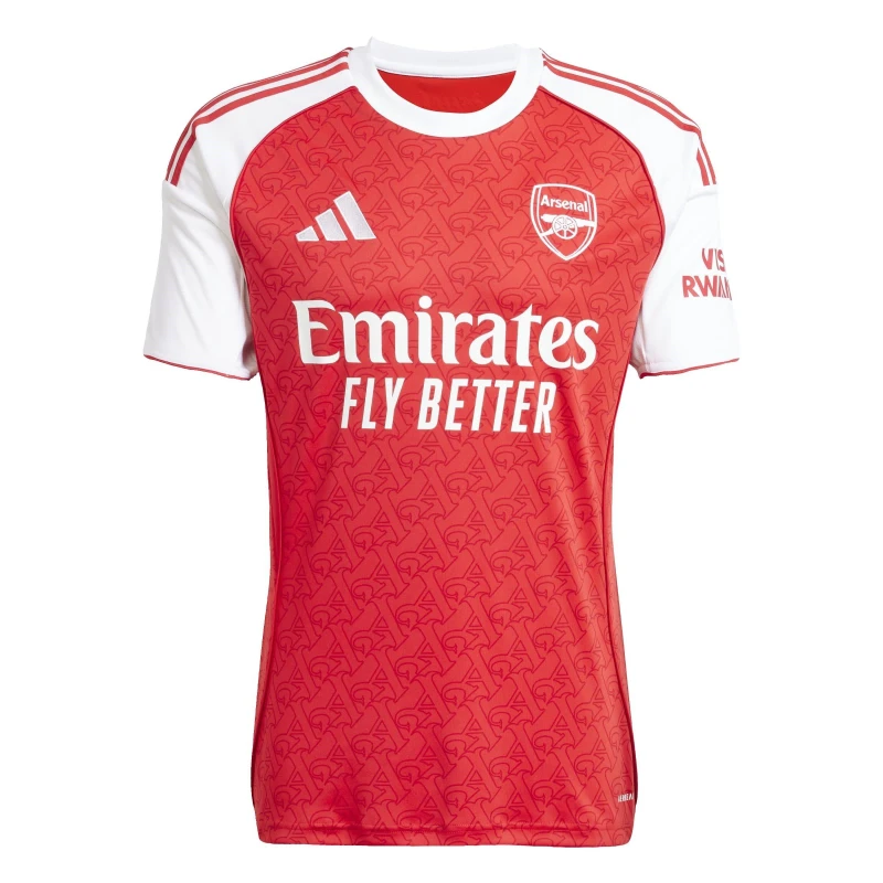 Image of adidas Arsenal Home Shirt 2025 2026 Adults Red/White male 2XL