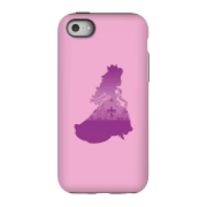 Image of Nintendo Super Mario Peach Silhouette Phone Case - iPhone 5C - Tough Case - Gloss
