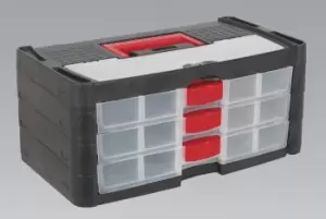 image of Sealey AP793 Stackable Organiser 3 Drawer