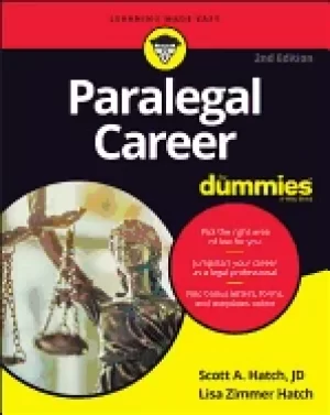 Image of paralegal career for dummies