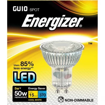 Image of Energizer LED GU10 350lm Cool White 36" 5w