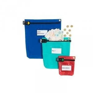 Image of Versapak Secure Cash Bag Small Blue