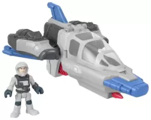 Image of Disney Pixar Lightyear Imaginext Hyperspeed Explorer & Buzz