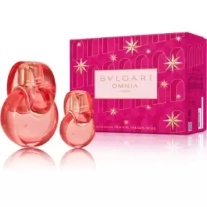 image of BULGARI Omnia Coral gift set for women