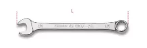 image of Beta Tools 42INOX AS 1/2 INOX Stainless Steel Combination Spanner 1/2" x 1/2"