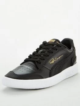 Puma Ralph Sampson Lo Snake - Black, Size 3, Women