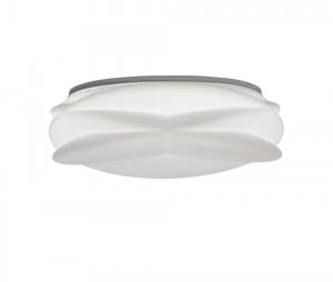 Image of Flush Ceiling Light 54cm Round 55W LED 3000-6500K Tuneable, 3800lm, Remote ControlWhite