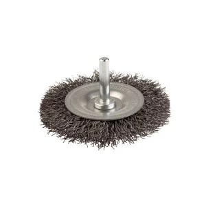 Image of Lessmann DIY Wheel Brush 100 x 10mm, 0.35 Steel Wire