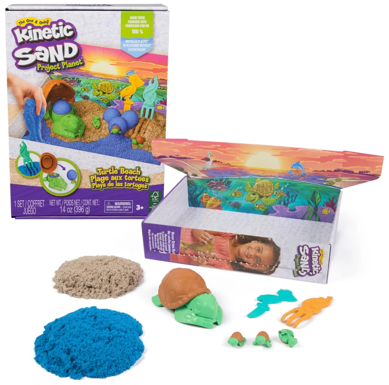 Image of Kinetic Sand Kinetic Sand Turtle Beach Set