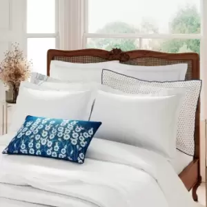Image of V&A Samara Double Duvet Cover, White