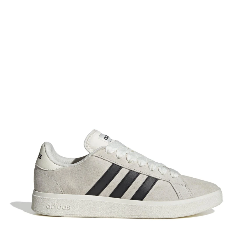 Image of adidas adiads Grand Court Base 00s Shoes Mens Off White/Black male 7 (40.7)