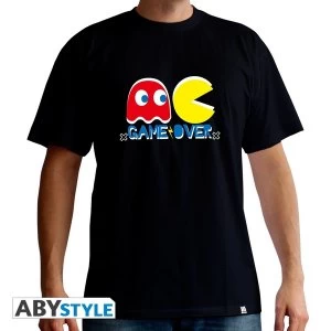 Image of Pac-Man - Game Over Mens X-Large T-Shirt - Black