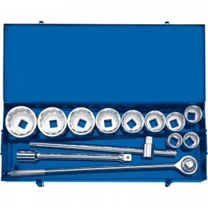 Image of Draper 13 Piece 3/4" Drive Bi Hex Socket Set Metric 1"