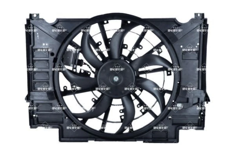 Image of NRF 470027 Cooling Fan with radiator fan shroud Fan,radiator (508)